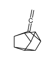 9-Allenylidenpentacyclo<4.3.0.02,4.03,8.0.5,7>nonan结构式