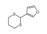 2-(3'-Furyl)-1,3-dithiane Structure