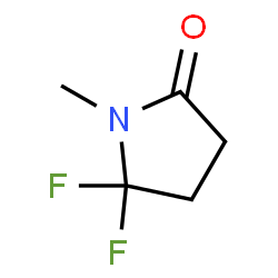 2-Pyrrolidinone,5,5-difluoro-1-methyl-(9CI) Structure