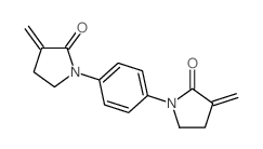 3-methylidene-1-[4-(3-methylidene-2-oxo-pyrrolidin-1-yl)phenyl]pyrrolidin-2-one picture