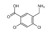 3-Aminomethyl-4,6-dichlor-benzoesaeure结构式