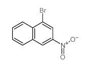 Naphthalene,1-bromo-3-nitro-结构式