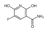 5-fluoro-2,6-dihydroxynicotinamide Structure