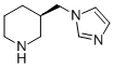 Piperidine, 3-(1H-imidazol-1-ylmethyl)-, (3R)- (9CI) picture