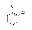 1,2-dichlorocyclohexene结构式