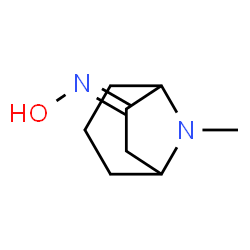 8-Azabicyclo[3.2.1]octan-6-one,8-methyl-,oxime(9CI)结构式