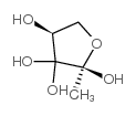 2,3,3,4(2H)-Furantetrol,dihydro-2-methyl-,(2R,4S)-(9CI) structure