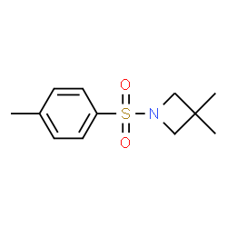 Azetidine, 3,3-diMethyl-1-[(4-Methylphenyl)sulfonyl]- Structure