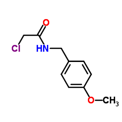 N-(p-Anisyl)chloroacetamide结构式