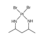 Platinum,dibromo(2,4-pentanediamine-N,N')-, [SP-4-3-(R*,S*)]- (9CI)结构式