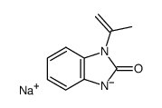 sodium salt of N-isopropenylbenzimidazolin-2-one结构式