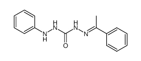 1-phenyl-5-(1-phenyl-ethylidene)-carbonohydrazide结构式