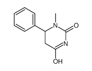 1-methyl-6-phenyl-1,3-diazinane-2,4-dione结构式