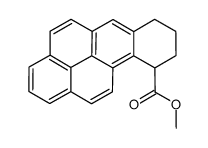 methyl 7,8,9,10-tetrahydrobenzo[a]pyrene-10-carboxylate Structure