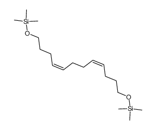 4Z,8Z-dodecadiene-1,12-diol bis(trimethylsilyl) ether结构式