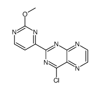 4-chloro-2-(2-methoxypyrimidin-4-yl)pteridine Structure