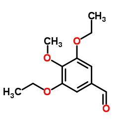 3,5-Diethoxy-4-methoxybenzaldehyde结构式