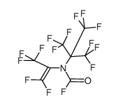 N-perfluoro-tert-butyl-N-perfluoroisopropenylcarbamoyl fluoride结构式