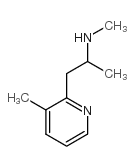 N-甲基-1-(3-甲基吡啶-2-基)丙烷-2-胺结构式