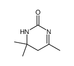 4,6,6-trimethyl-5,6-dihydro-1H-pyrimidin-2-one结构式