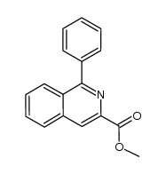 methyl 1-phenylisoquinoline-3-carboxylate Structure