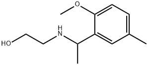 Ethanol, 2-[[1-(2-methoxy-5-methylphenyl)ethyl]amino]- picture