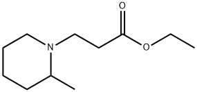 ethyl 3-(2-methylpiperidin-1-yl)propanoate Structure