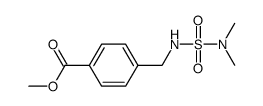 methyl 4-({[(dimethylamino)sulfonyl]amino}methyl)benzoate结构式