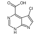 5-chloro-7H-pyrrolo[2,3-d]pyrimidine-4-carboxylic acid图片