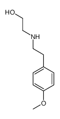 2-[2-(4-methoxyphenyl)ethylamino]ethanol结构式