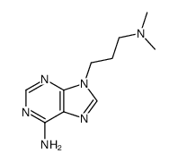 9-(3-(DIMETHYLAMINO)PROPYL)-9H-PURIN-6-AMINE structure