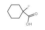 1-Fluorocyclohexanecarboxylic Acid Structure