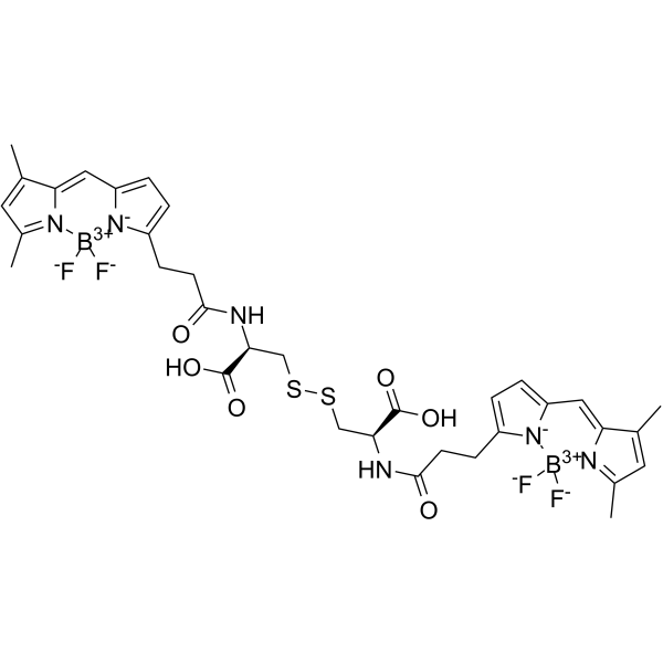 BODIPY FL L-Cystine结构式
