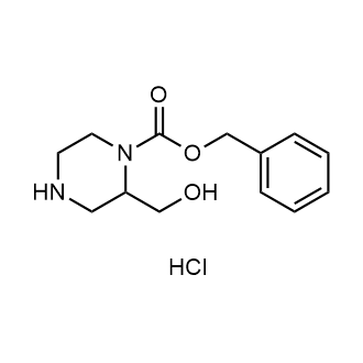 Benzyl 2-(hydroxymethyl)piperazine-1-carboxylate (hydrochloride) picture