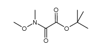 mono-tert-butyl oxalic acid N-methoxy-N-methylamide picture