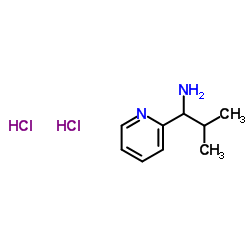 2-METHYL-1-PYRIDIN-2-YL-PROPYLAMINE DIHYDROCHLORIDE Structure