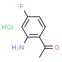 1-(2-amino-4-fluorophenyl)ethan-1-one hydrochloride Structure