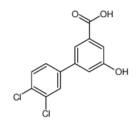 3-(3,4-dichlorophenyl)-5-hydroxybenzoic acid Structure