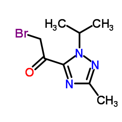 2-Bromo-1-(1-isopropyl-3-methyl-1H-1,2,4-triazol-5-yl)ethanone picture