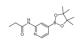 N-(4-(4,4,5,5-tetramethyl-1,3,2-dioxaborolan-2-yl)pyridin-2-yl)propionamide picture