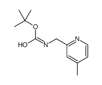 2-(N-Boc-aminomethyl)-4-methylpyridine picture