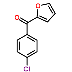 (4-chlorophenyl)-(furan-2-yl)methanone structure