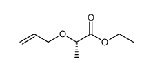 (S)-(-)-2-Methyl-3-oxa-5-hexensaeure-ethylester结构式