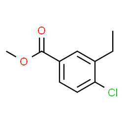 Methyl 4-chloro-3-ethylbenzoate structure