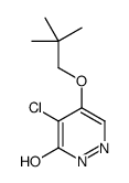 5-chloro-4-(2,2-dimethylpropoxy)-1H-pyridazin-6-one Structure