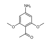 1-(4-amino-2,6-dimethoxyphenyl)ethanone结构式