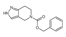 2,4,6,7-Tetrahydro-pyrazolo[4,3-c]pyridine-5-carboxylic acid benzyl ester结构式