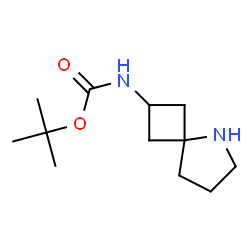 tert-butyl N-{5-azaspiro[3.4]octan-2-yl}carbamate structure