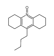 9-n-butyl-1,2,3,4,5,6,7,8-octahydroacridine N-oxide结构式