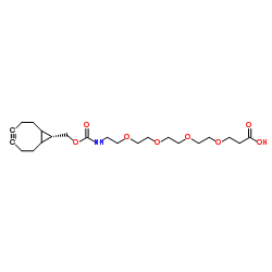 endo-BCN-PEG4-acid Structure